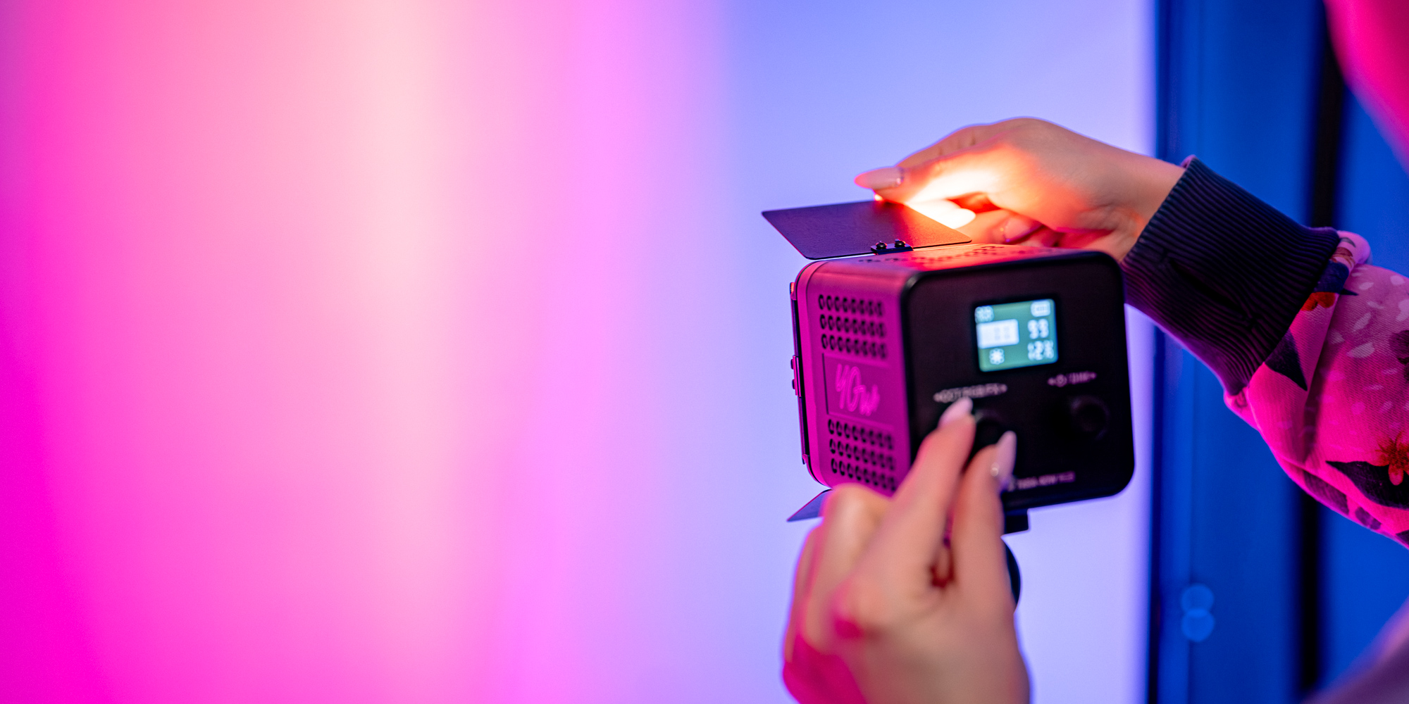 Zestaw Newell - Mini Bowens - wrota + soczewka skupiająca